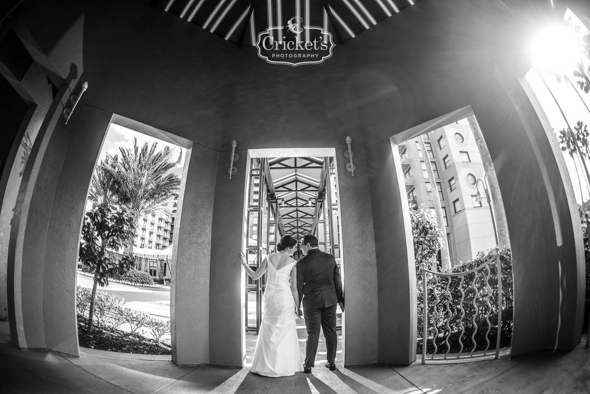 Walt Disney Orlando Swan and Dolphin Hotel Wedding