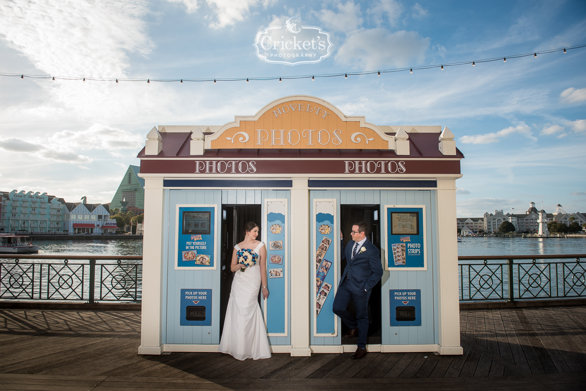 Walt Disney Orlando Boardwalk Wedding