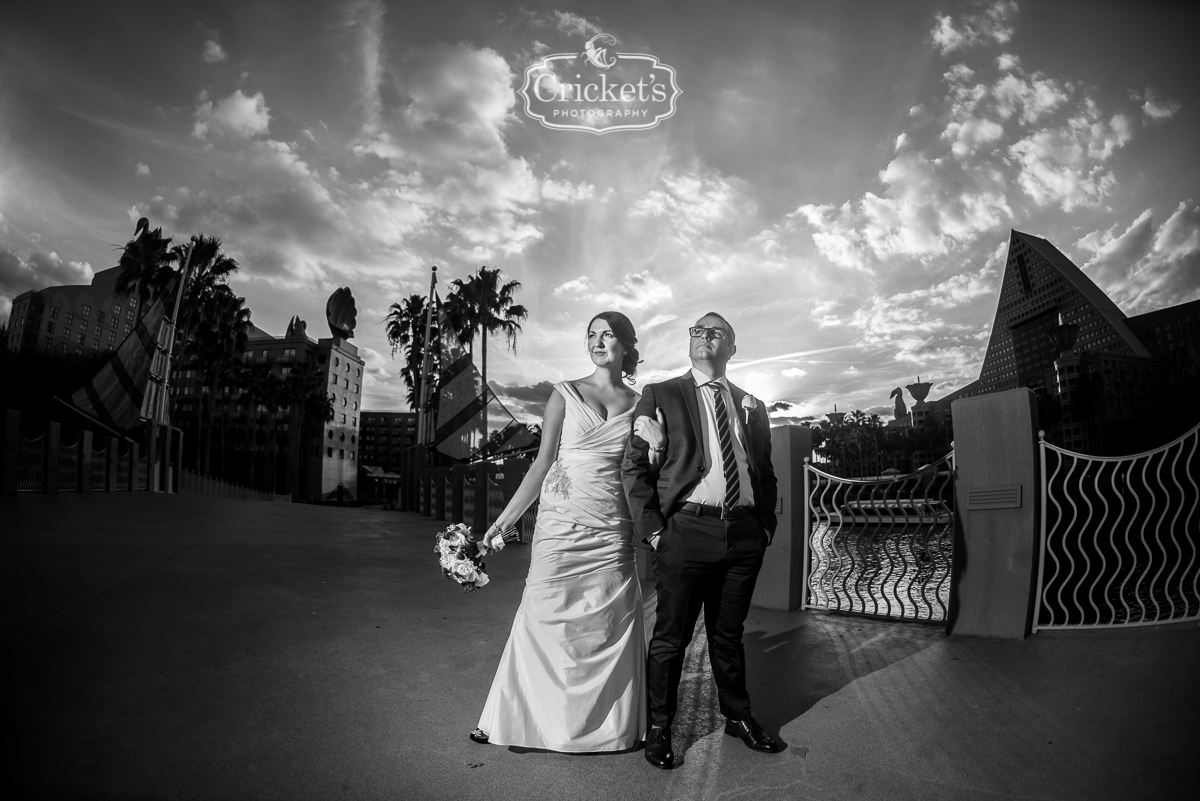 Walt Disney Orlando Swan and Dolphin Hotel Wedding