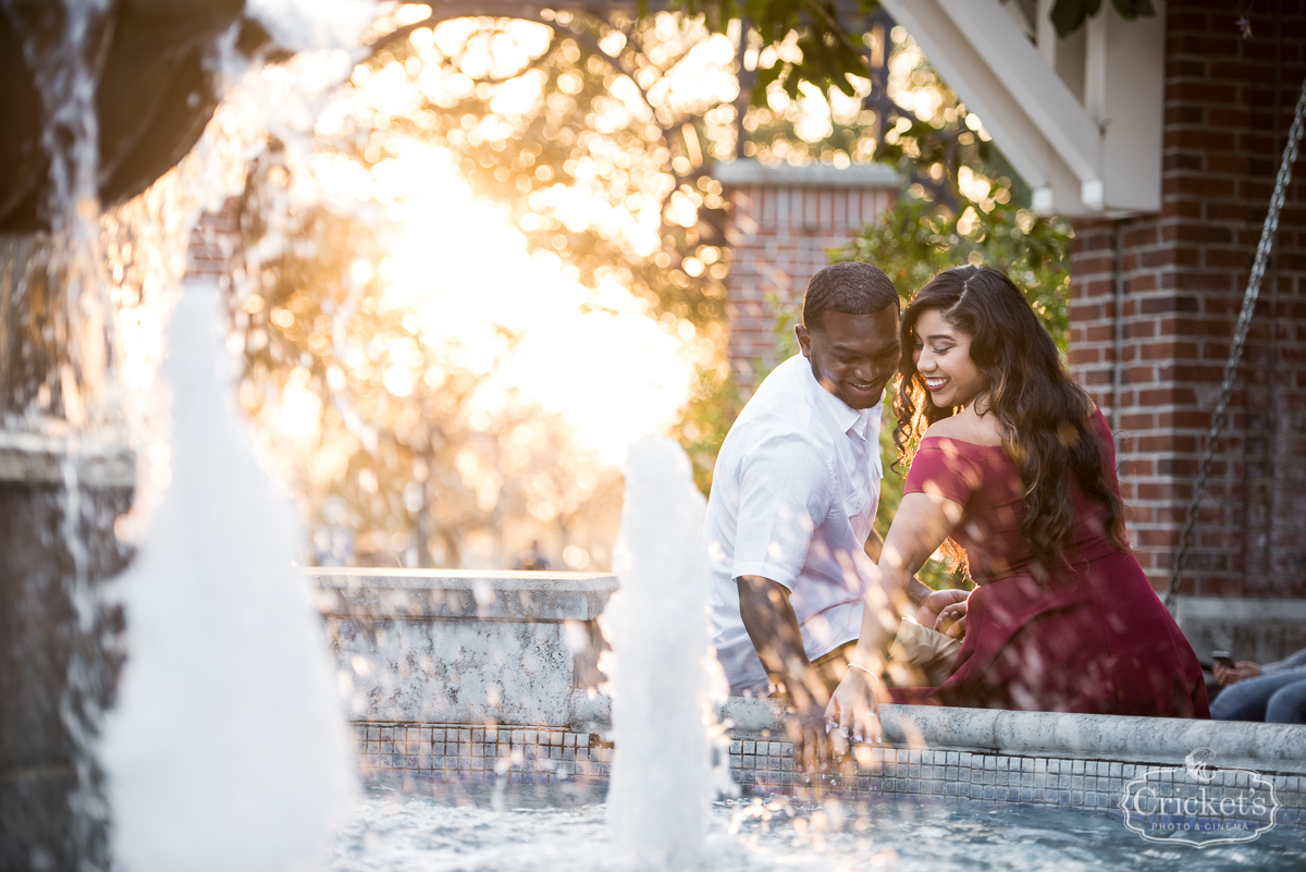 Winter Garden Engagement Session Photography