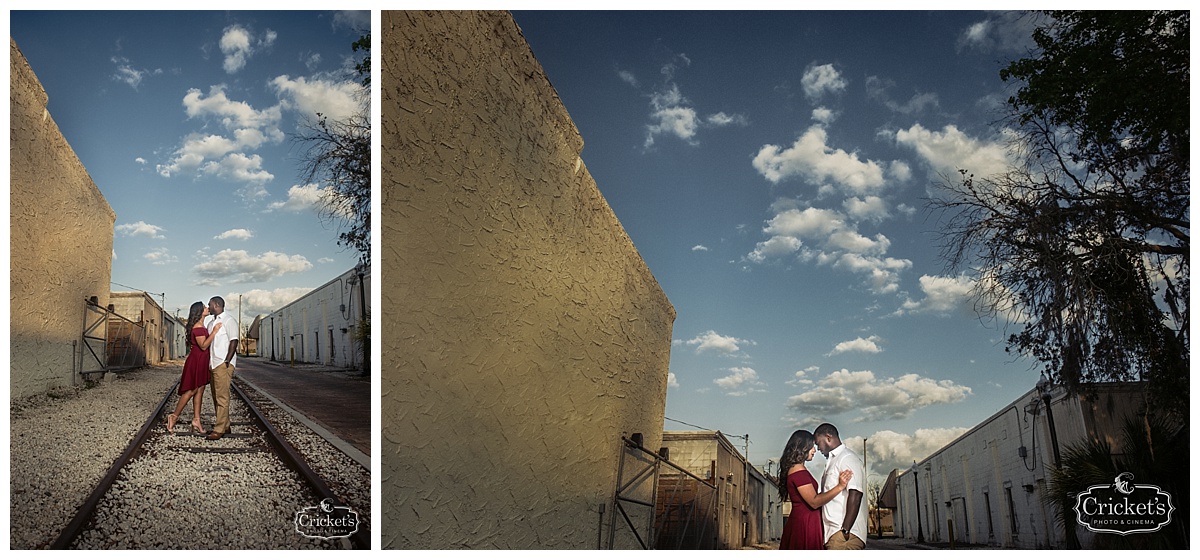 Winter Garden Engagement Session Photography