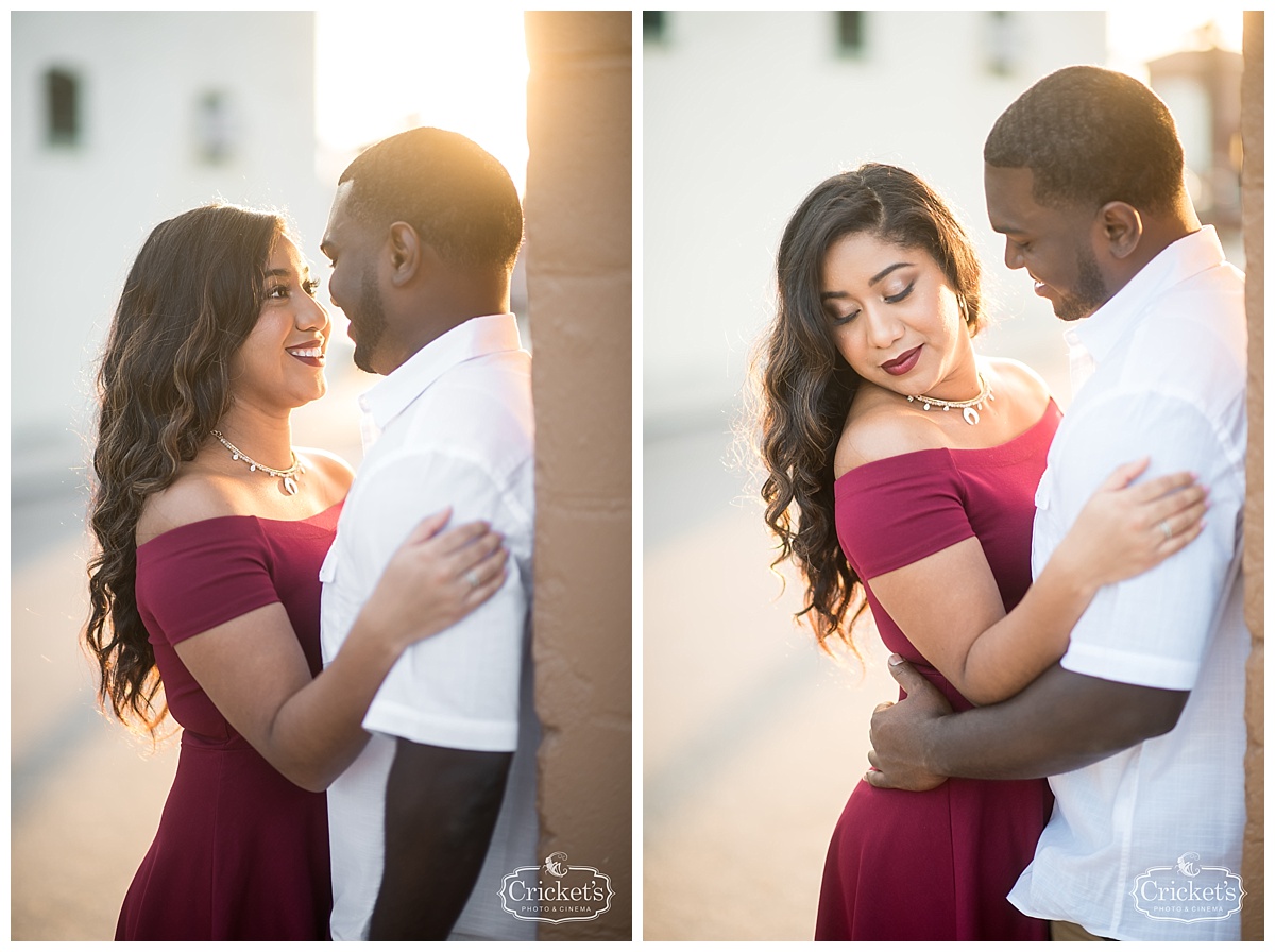 Winter Garden Engagement Session Photography