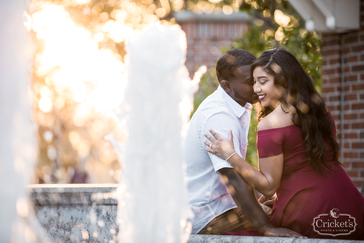 Winter Garden Engagement Session Photography