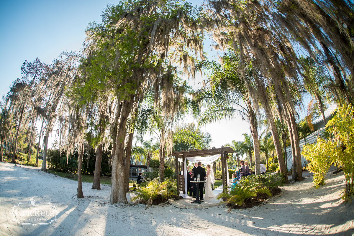 Destination Orlando Paradise Cove Wedding