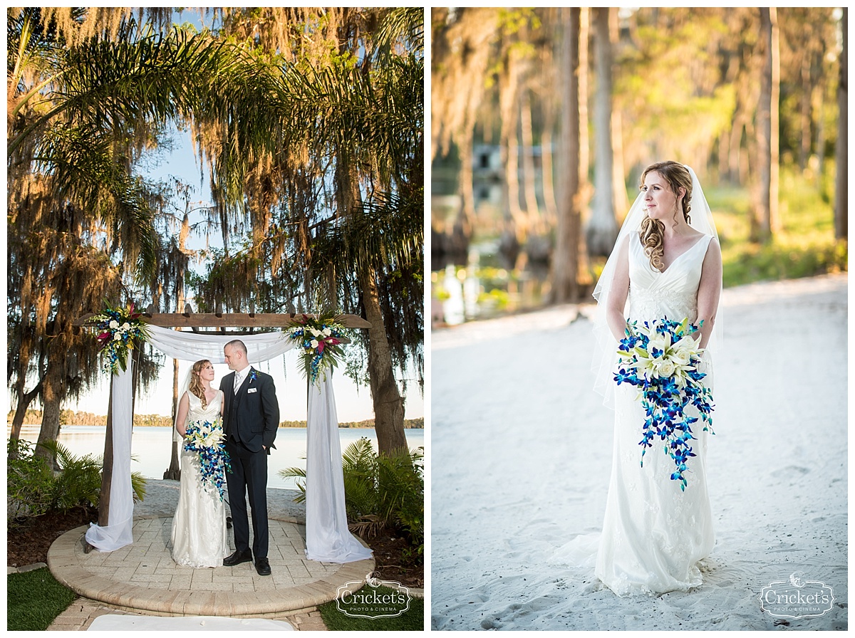 Destination Orlando Paradise Cove Wedding