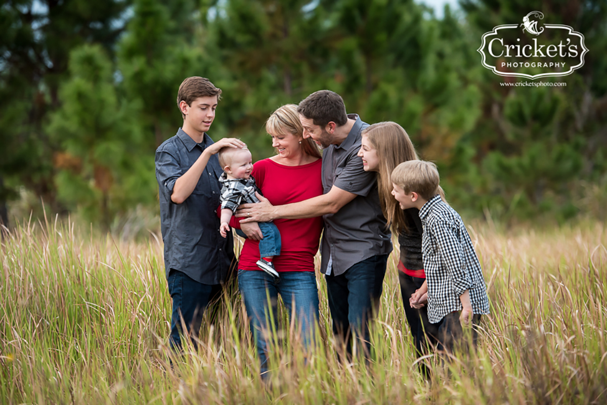 winter garden family photography