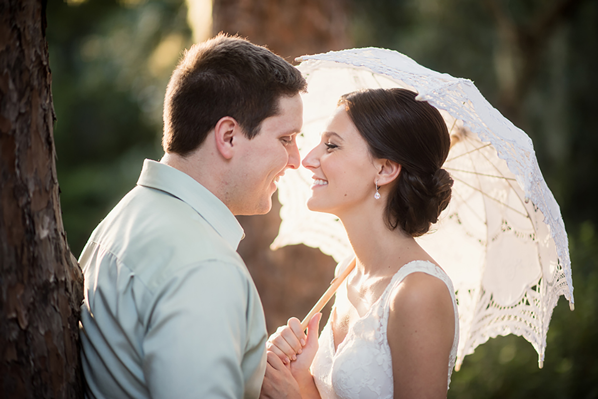 downtown orlando park engagement session