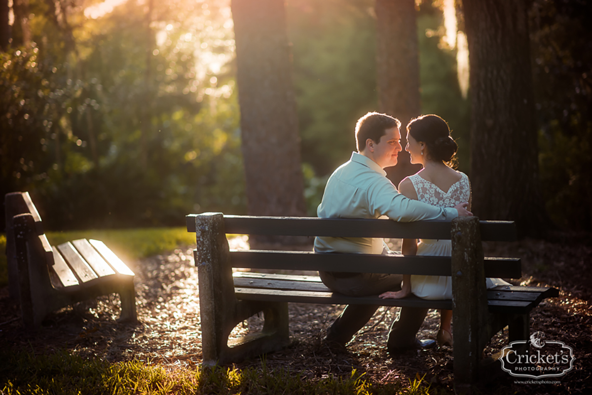 downtown orlando park engagement session