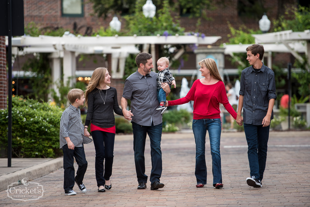 winter garden family photography