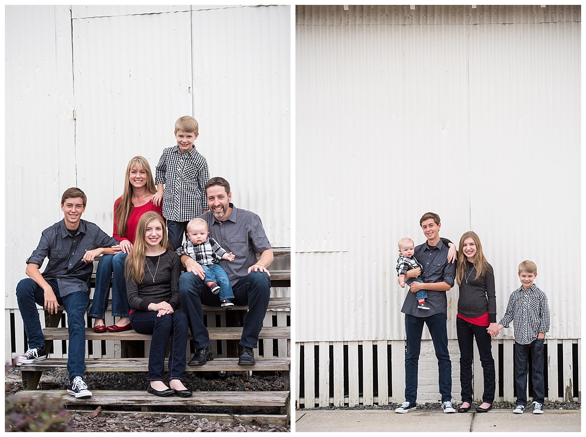 winter garden family photography