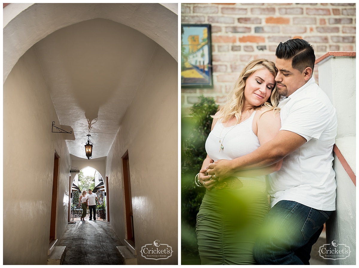 winter park engagement photography