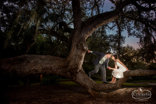 downtown orlando park engagement session