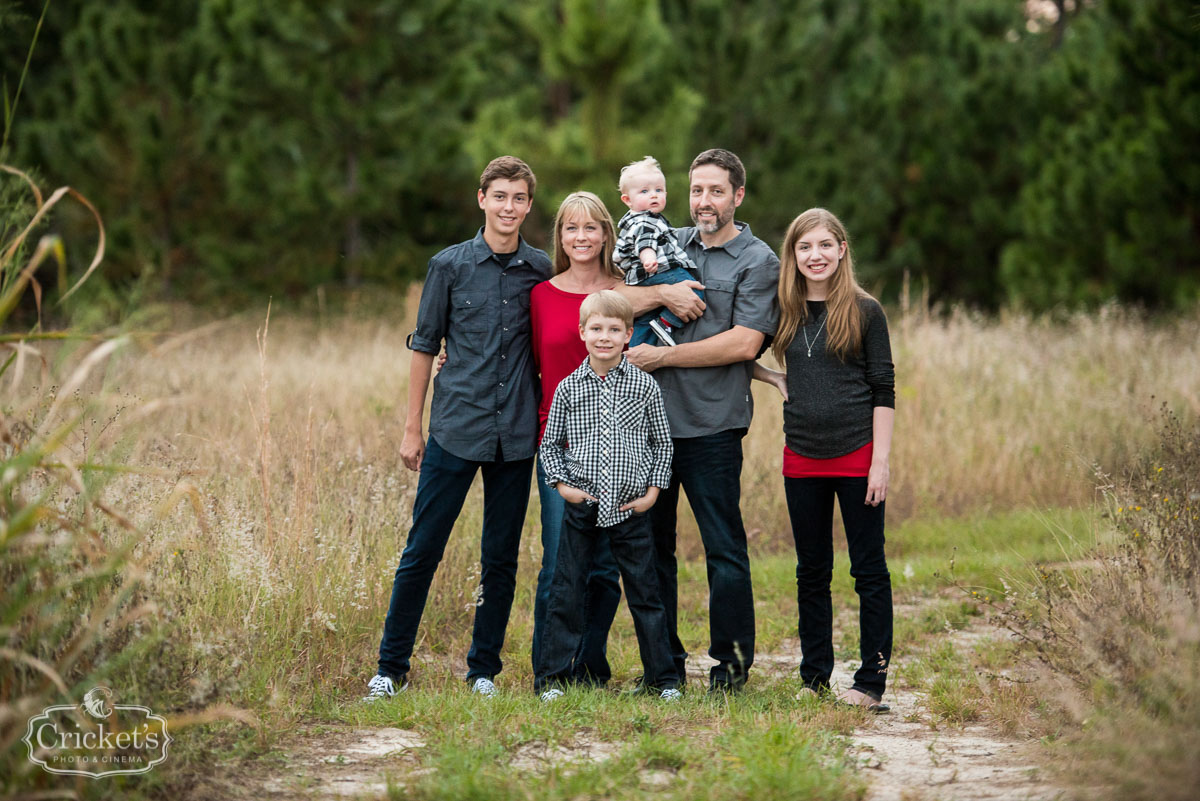 winter garden family photography