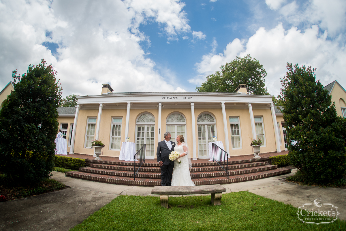 Andrea and David s Winter  Park  Florida Women s Club Wedding 