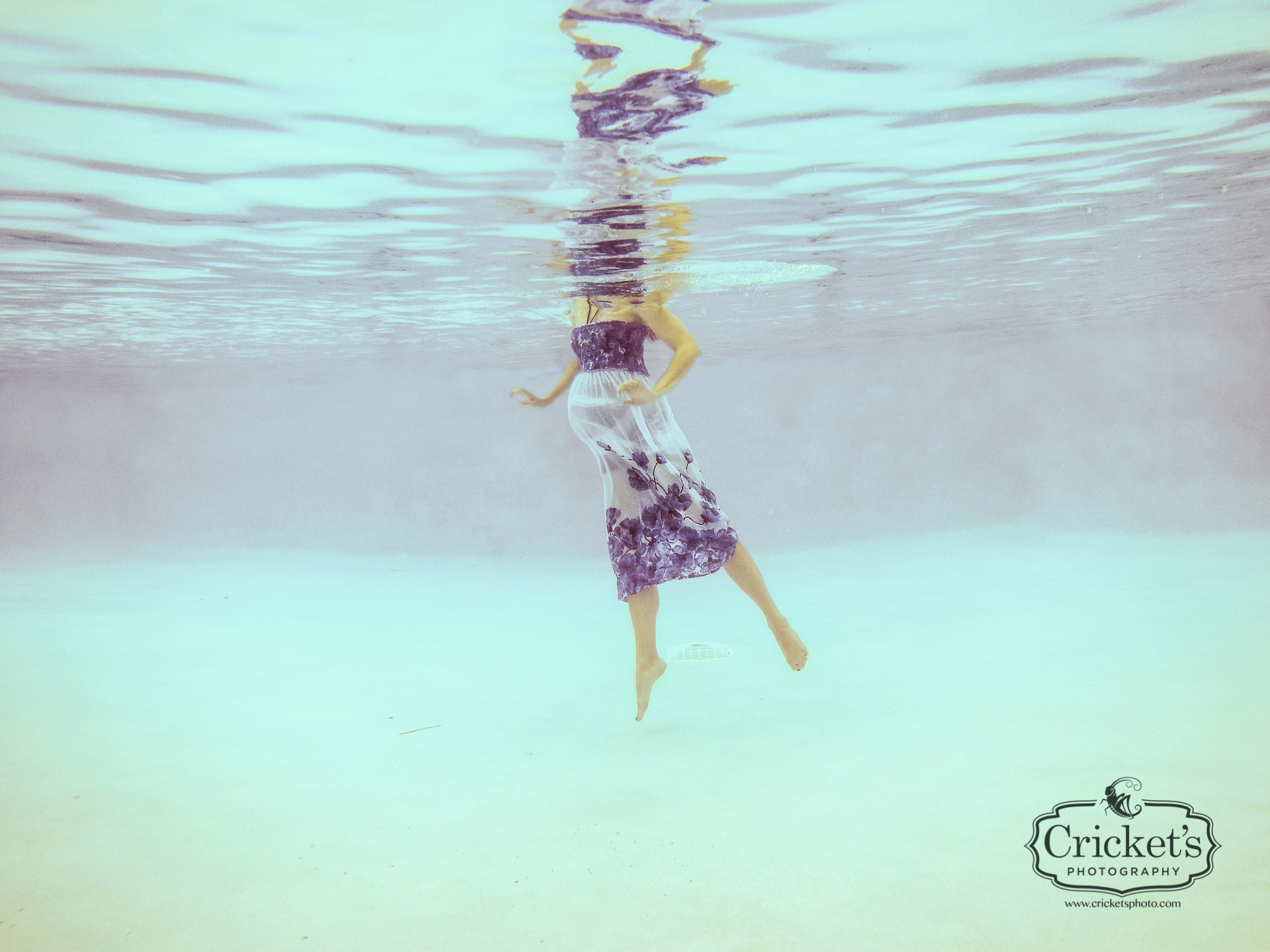 underwater orlando maternity photography