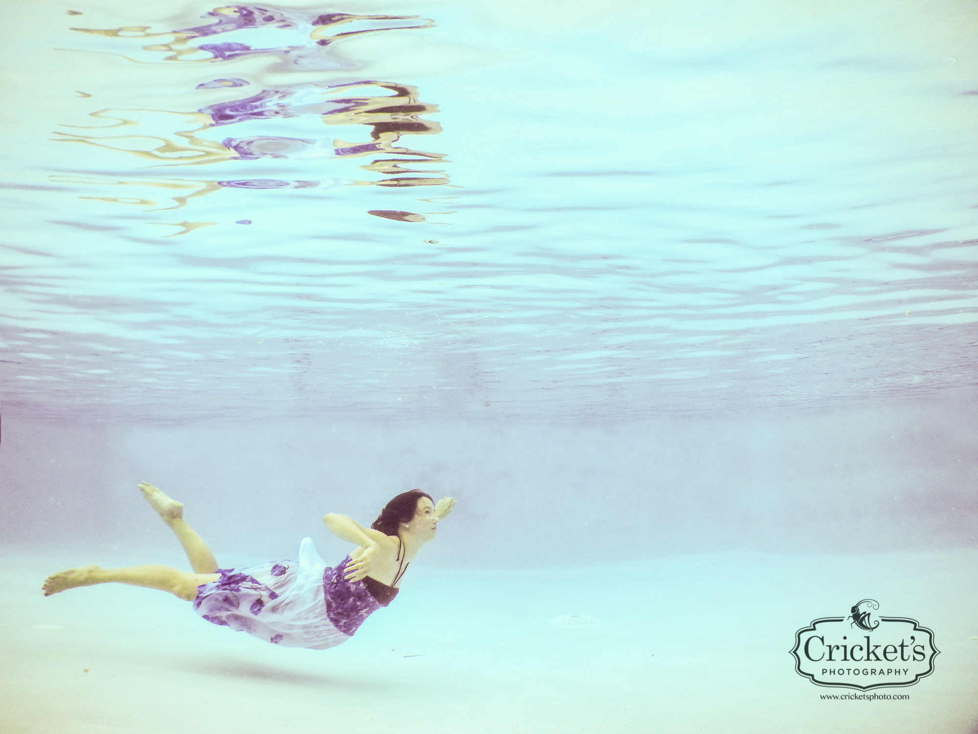 underwater orlando maternity photography