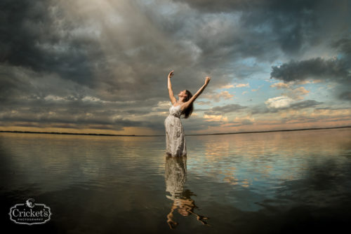 orlando lake maternity photography