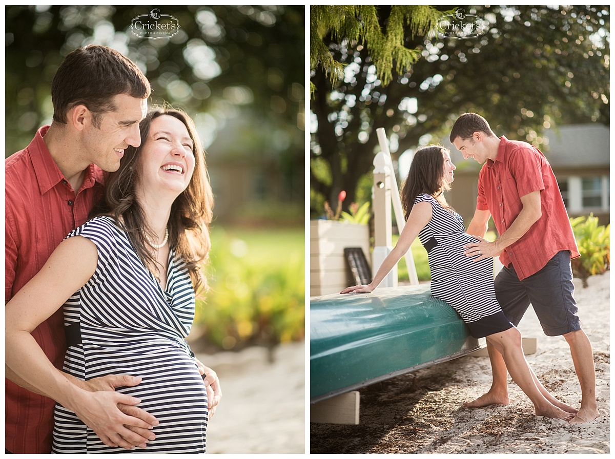 orlando lake maternity photography