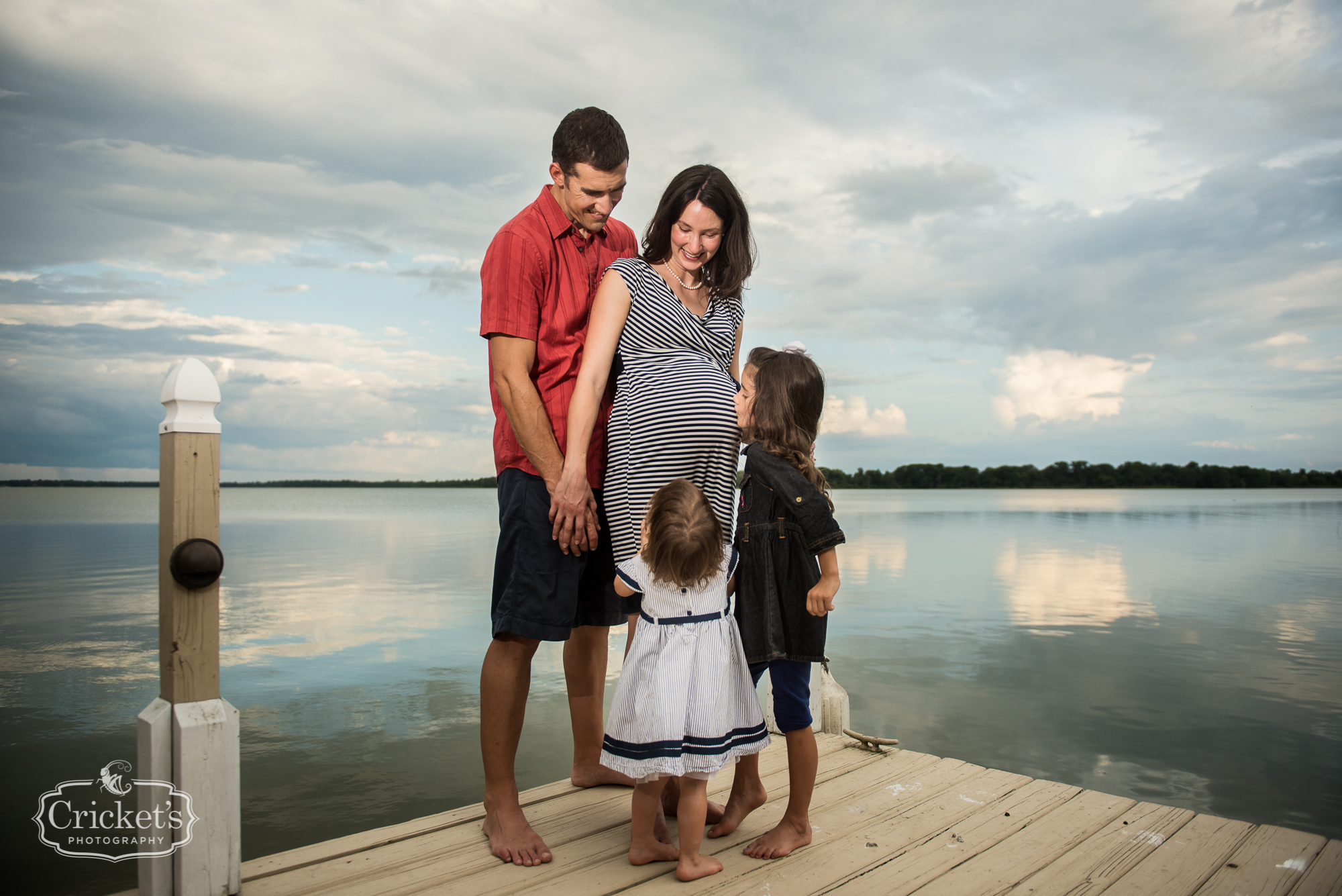 orlando lake maternity photography