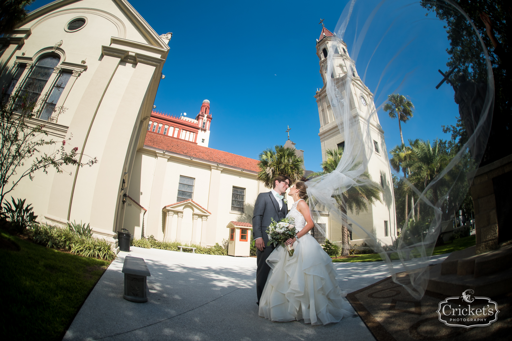 st augustine treasury on the plaza wedding photography