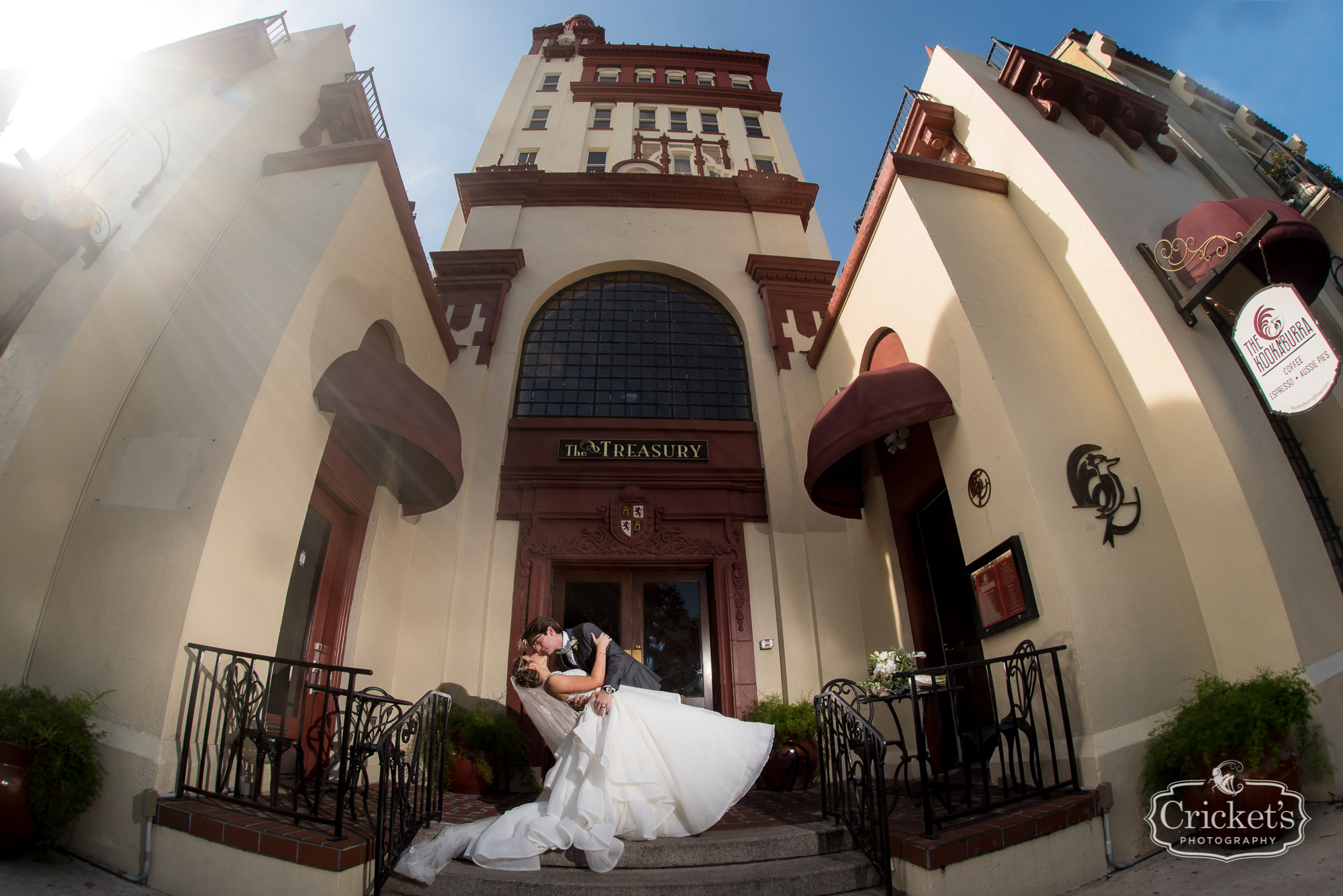 st augustine treasury on the plaza wedding photography