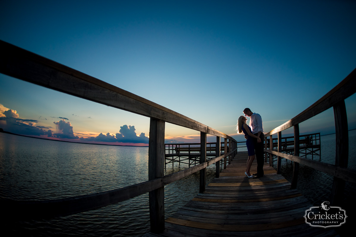 winter garden engagement photography