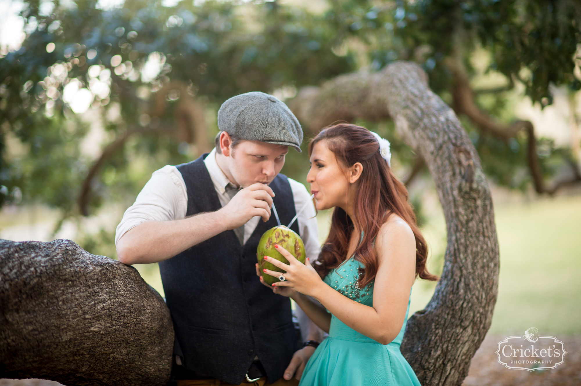 downtown Orlando engagement photography session