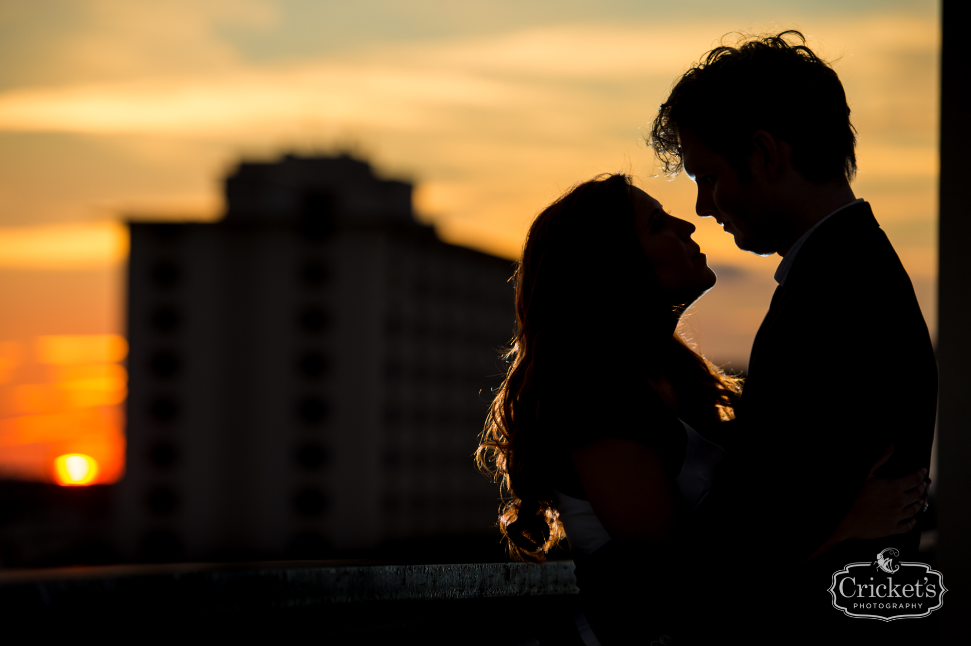 downtown Orlando engagement photography session