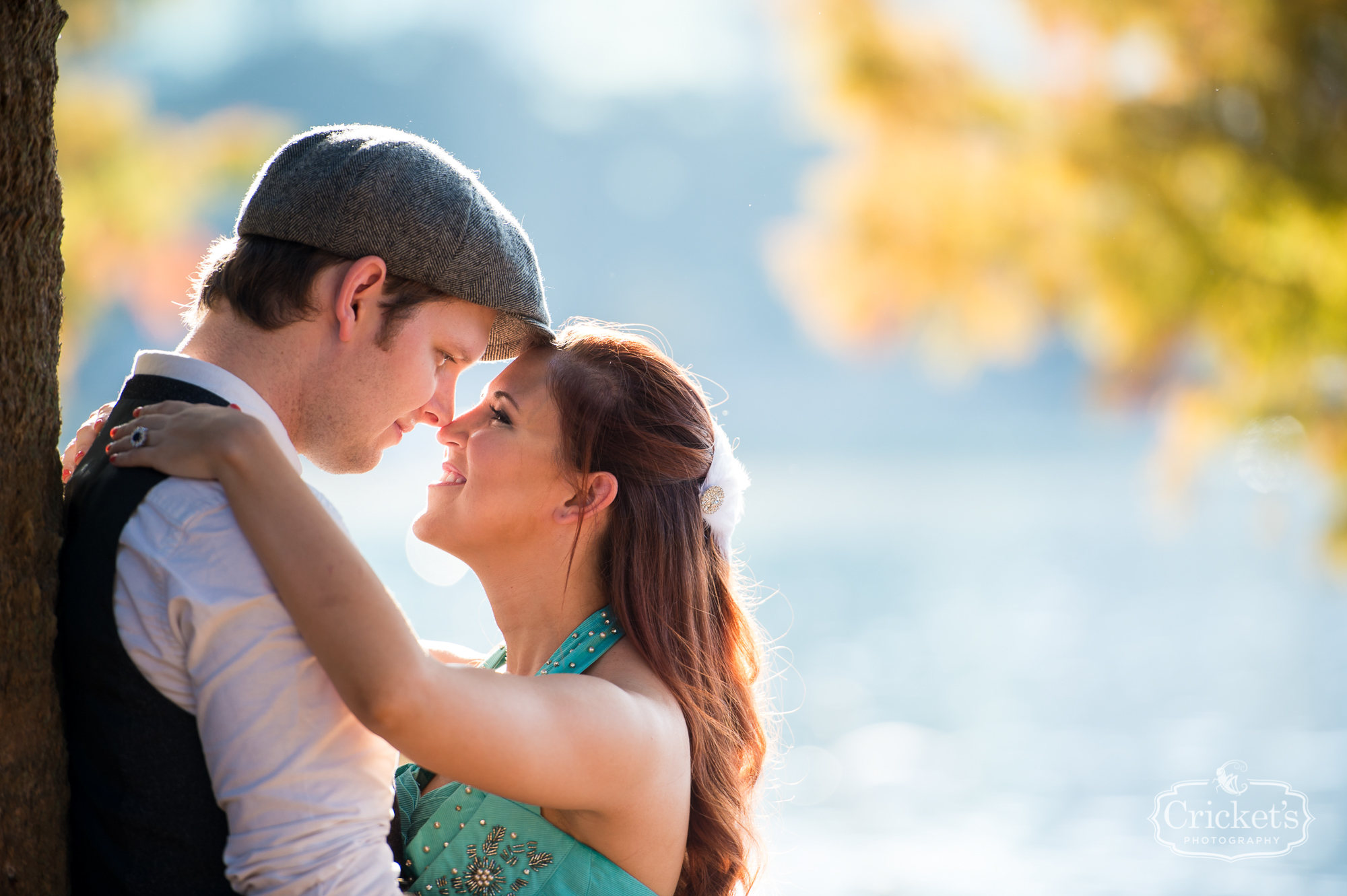 downtown Orlando engagement photography session