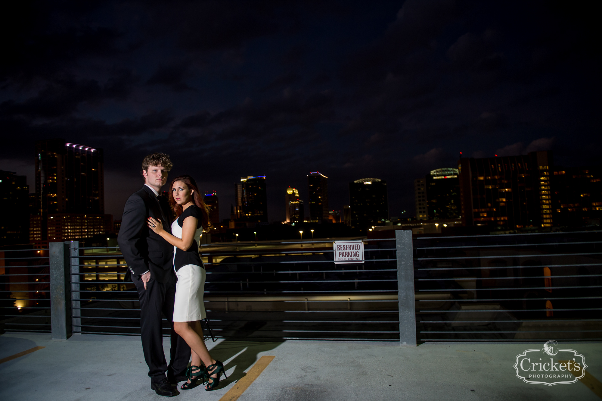 downtown Orlando engagement photography session