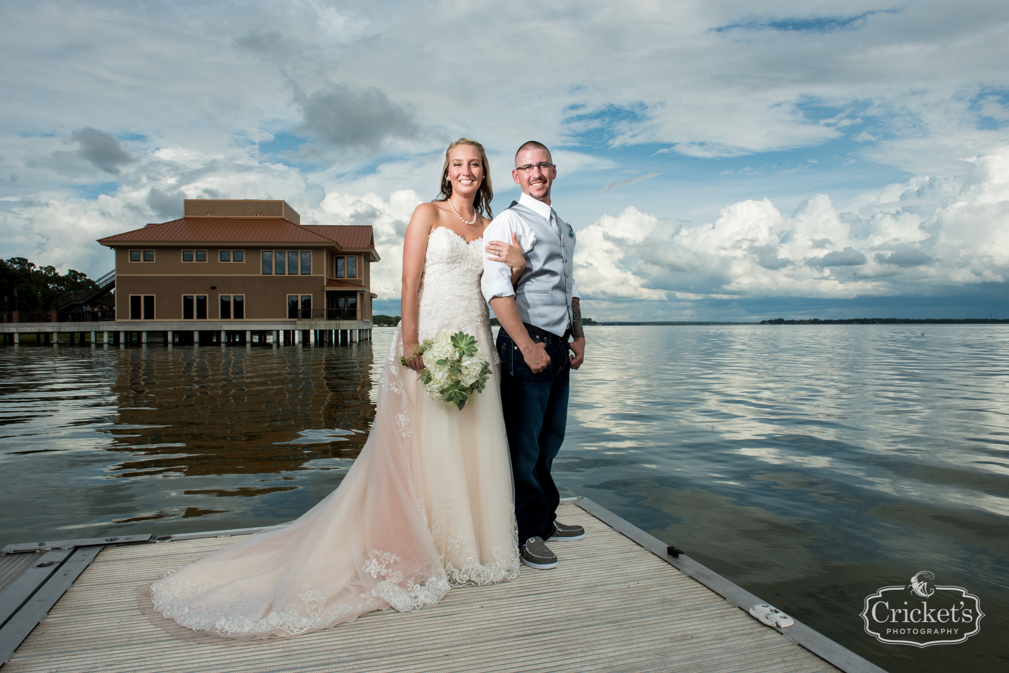 tavares pavilion on the lake wedding photography