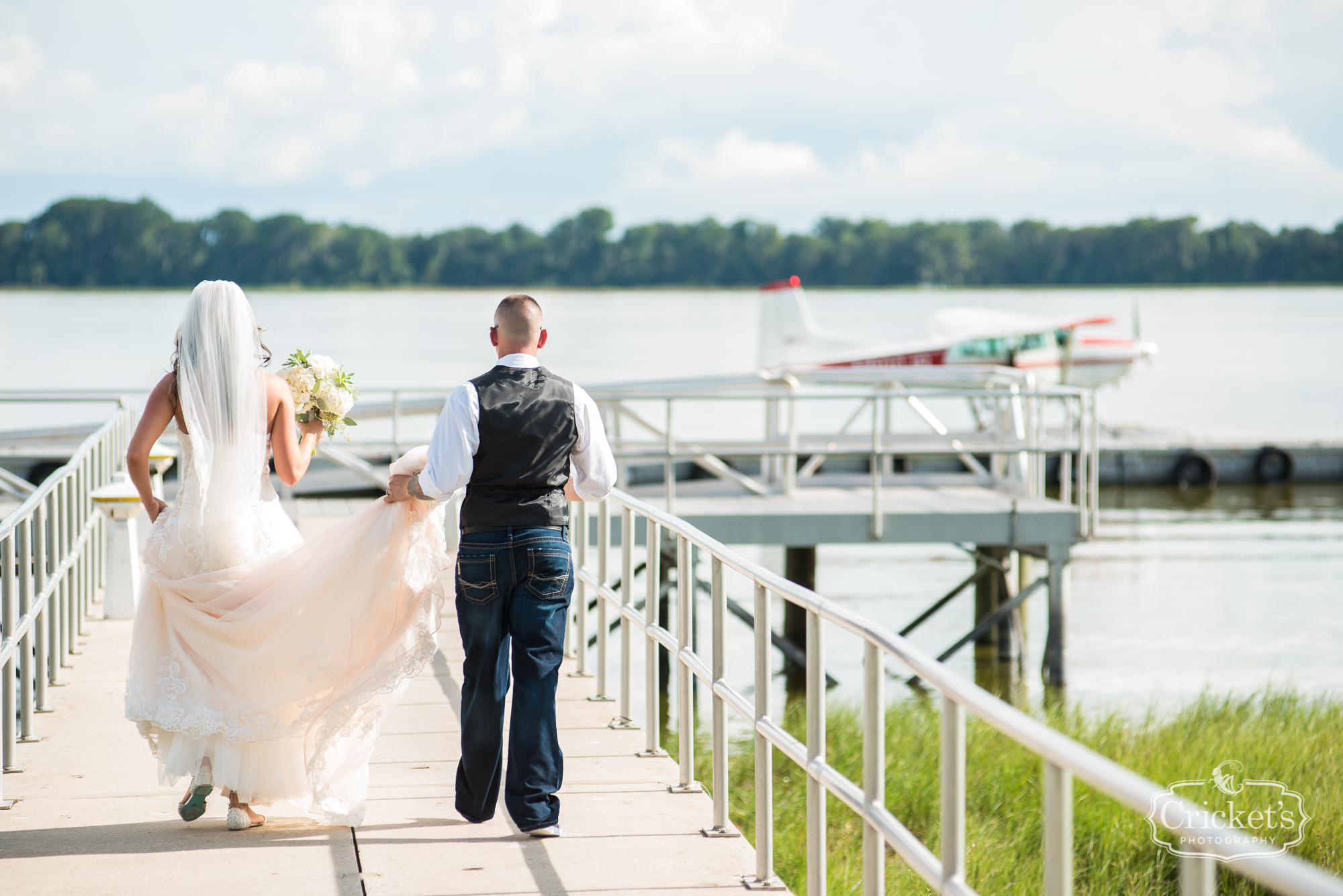 tavares pavilion on the lake wedding photography