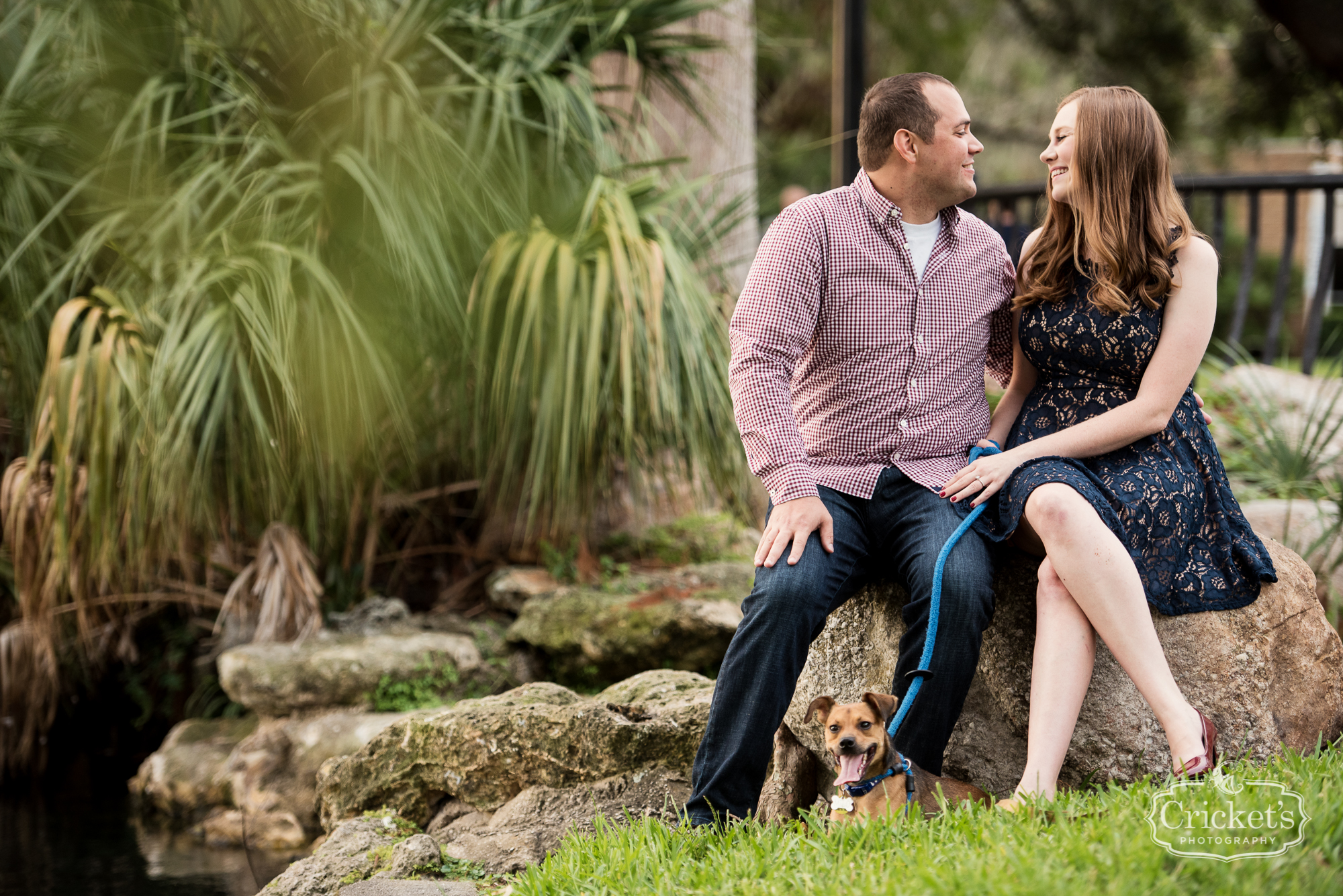 downtown orlando lake eola engagement photography