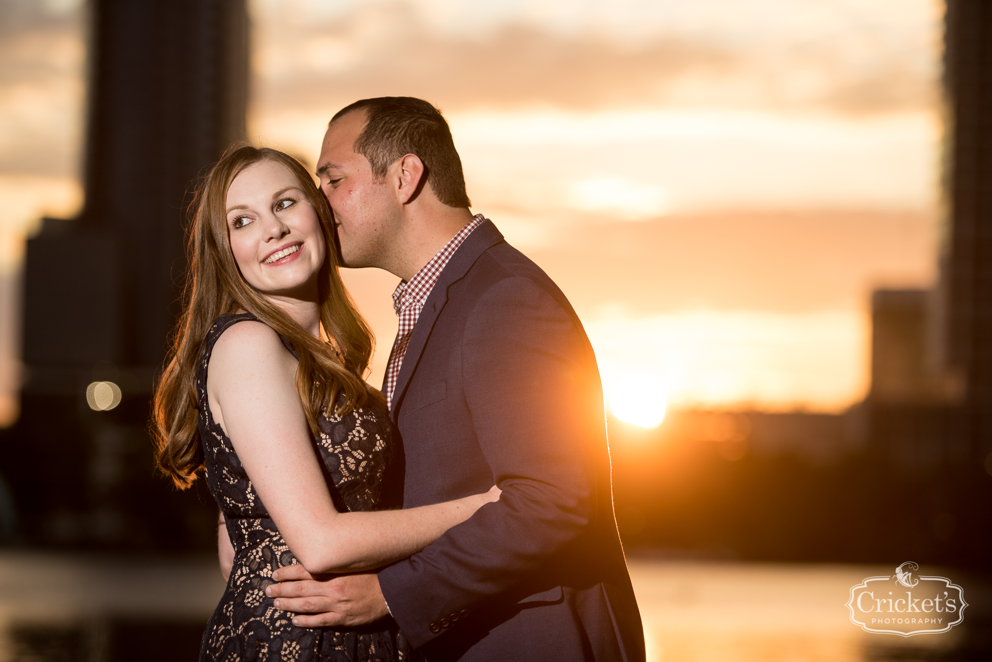 downtown orlando lake eola engagement photography