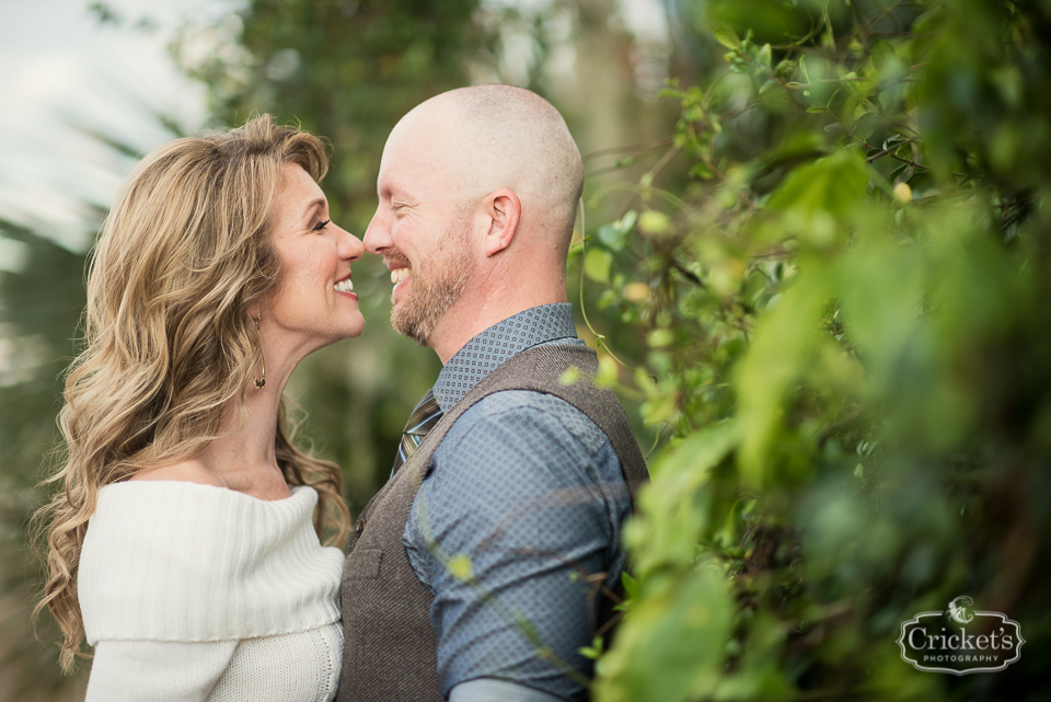 downtown winter garden engagement photography