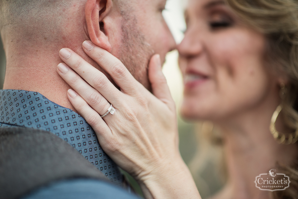 downtown winter garden engagement photography