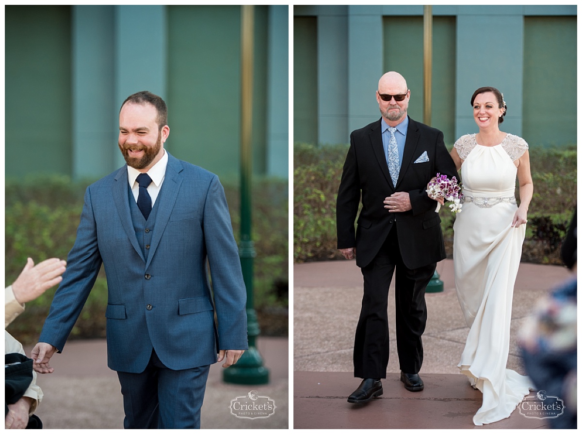 disney swan hotel wedding photography