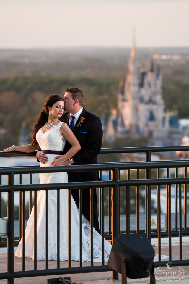 Disney fairy tale wedding photography