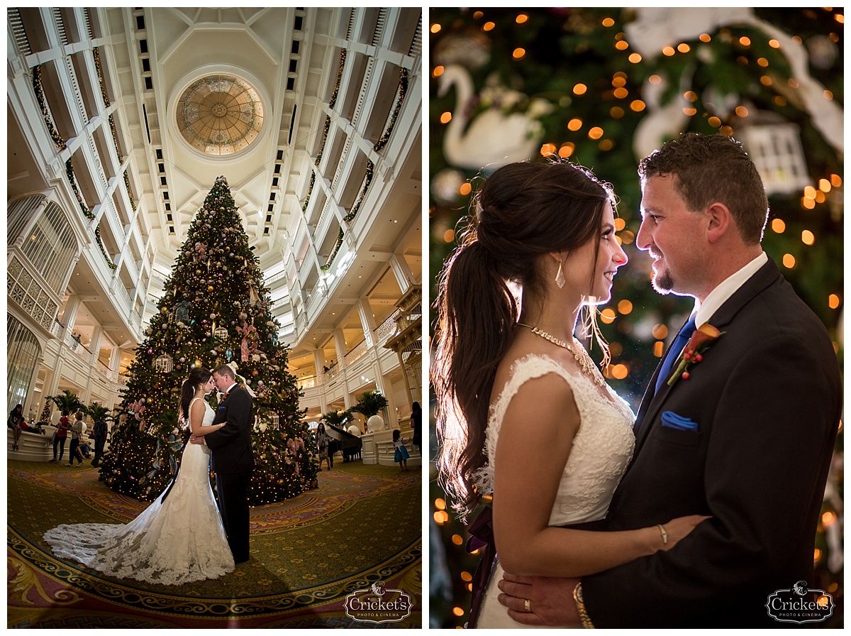 Disney fairy tale wedding photography