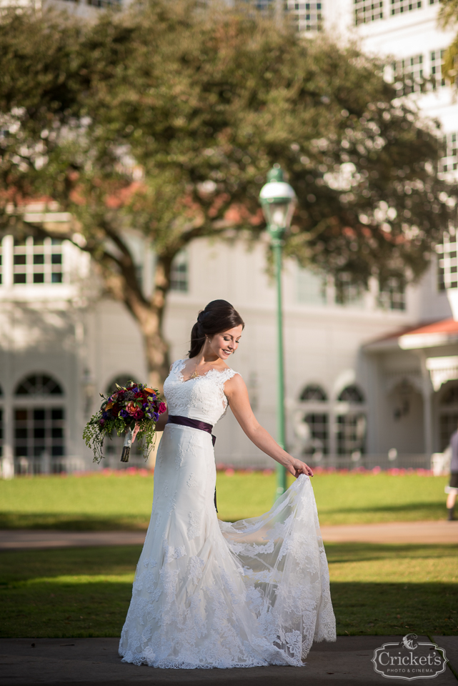 Disney fairy tale wedding photography