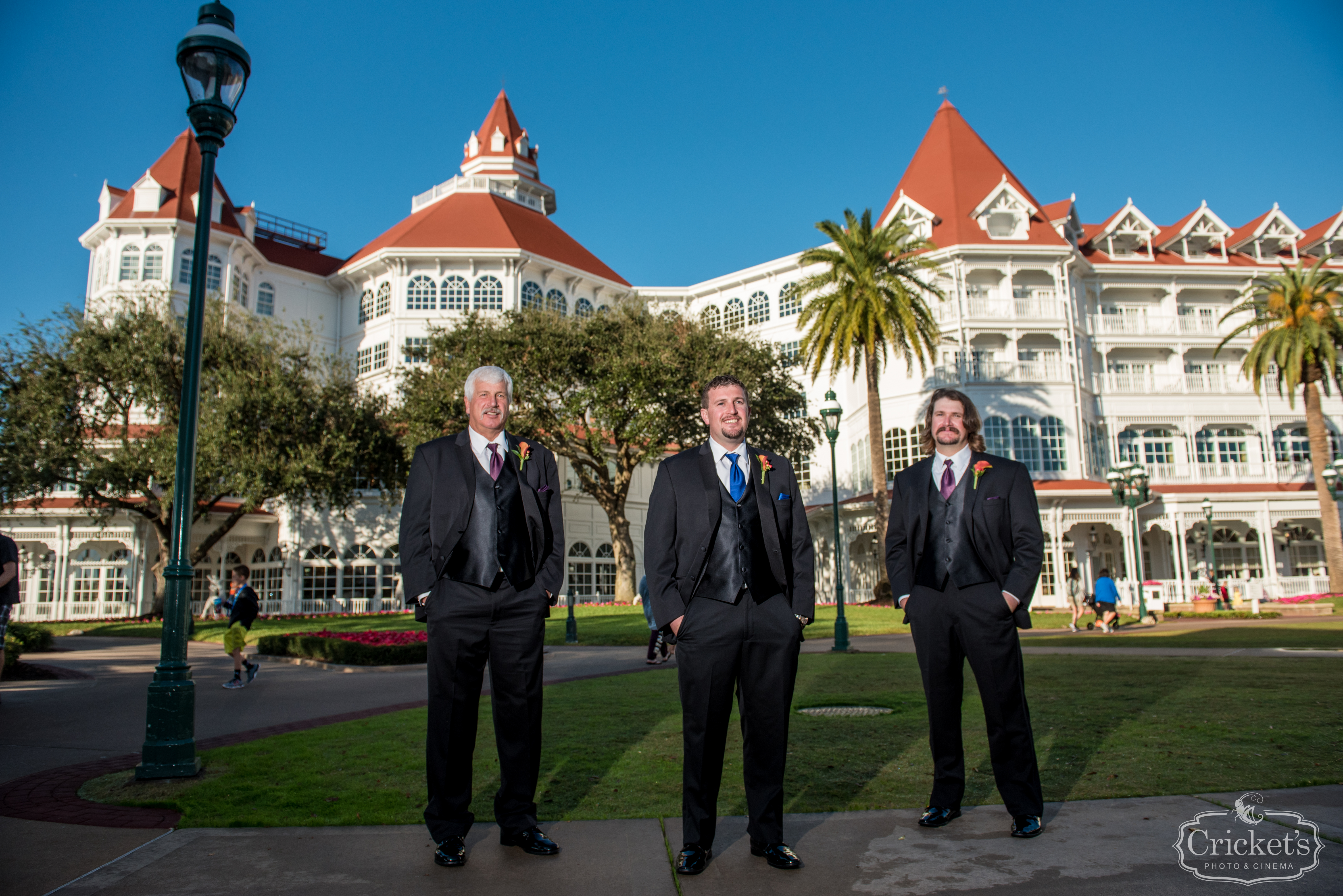 Disney fairy tale wedding photography