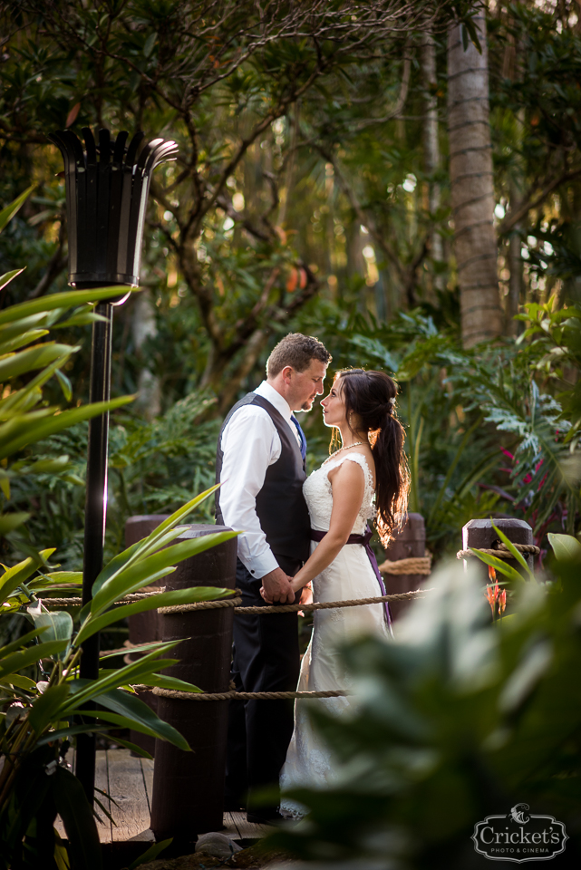 Disney fairy tale wedding photography