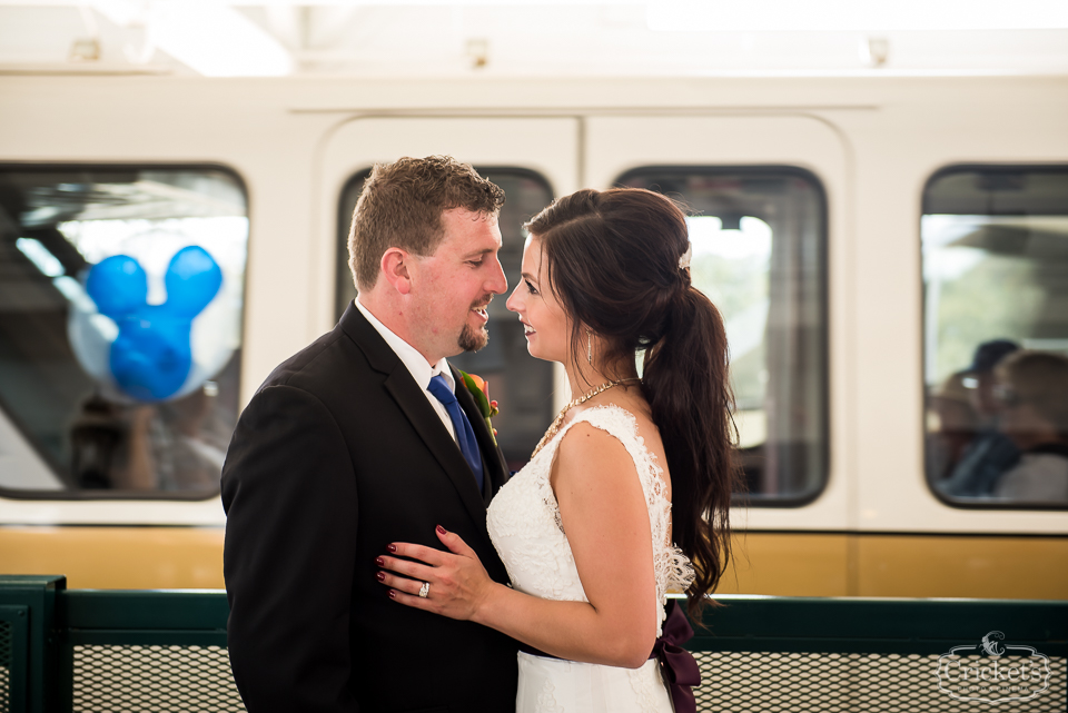 Disney fairy tale wedding photography