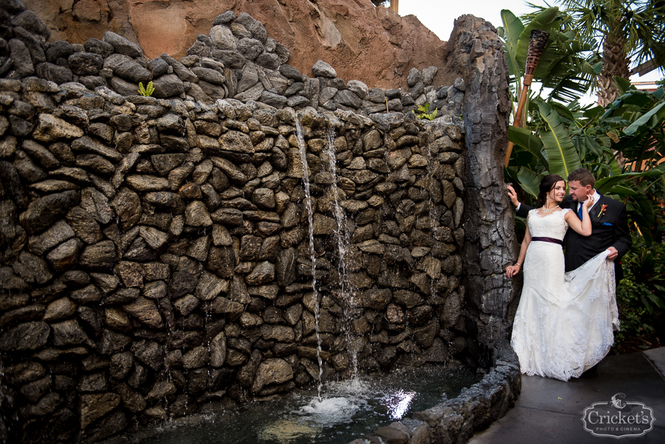 Disney fairy tale wedding photography