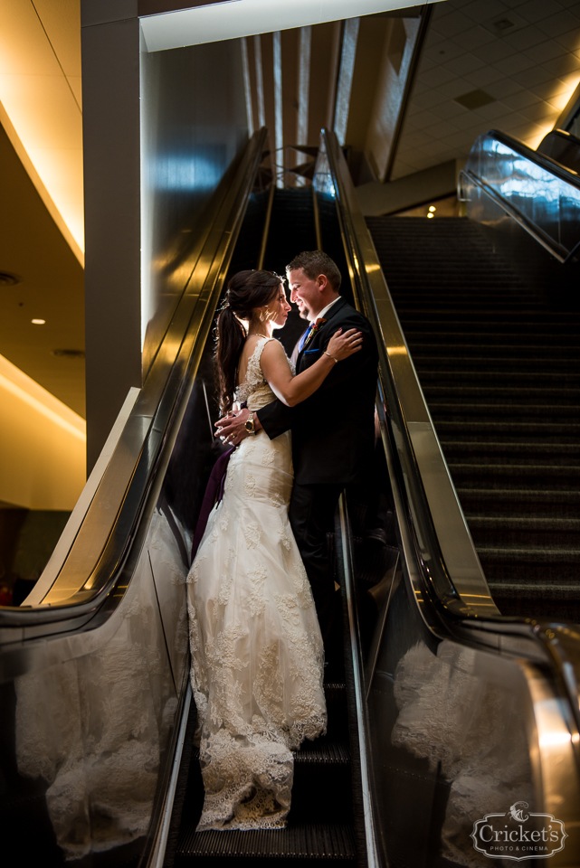 Disney fairy tale wedding photography