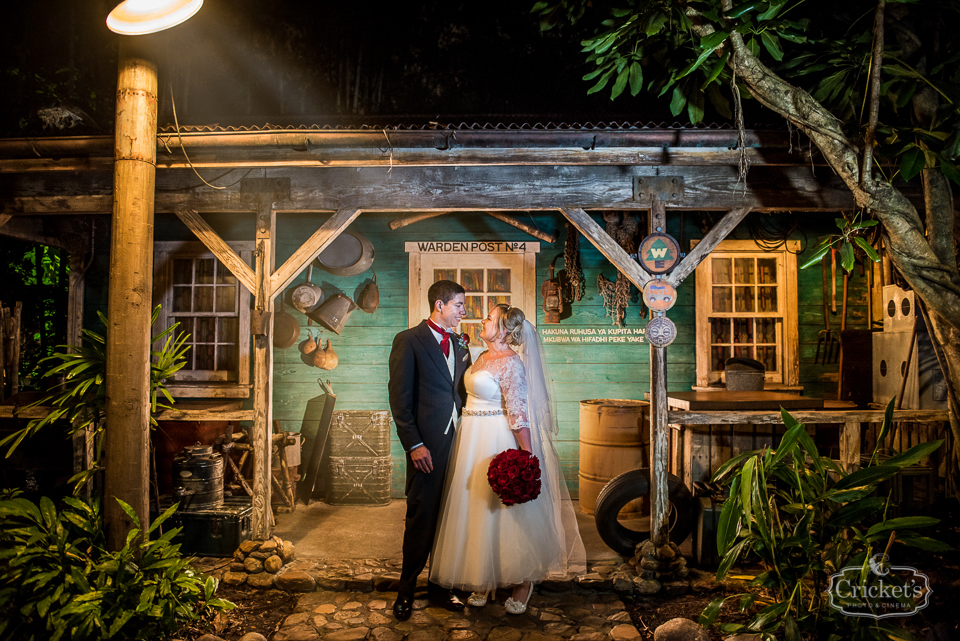 Disney animal kingdom wedding photography