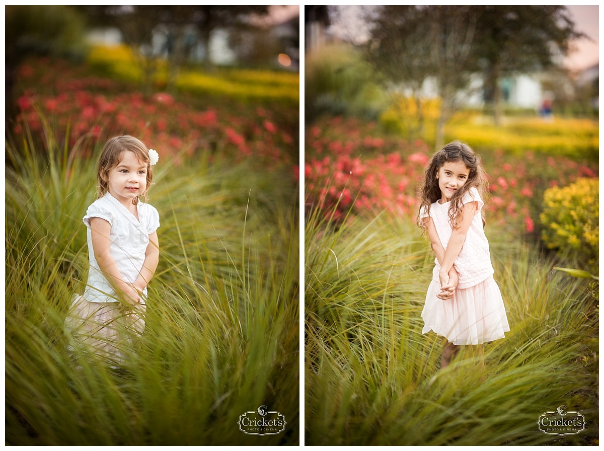 winter garden family newborn photography