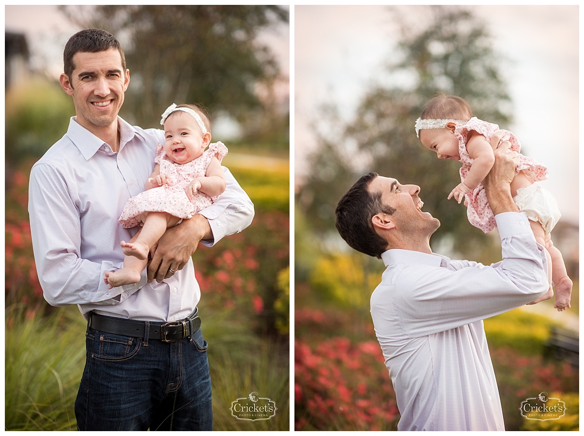 winter garden family newborn photography