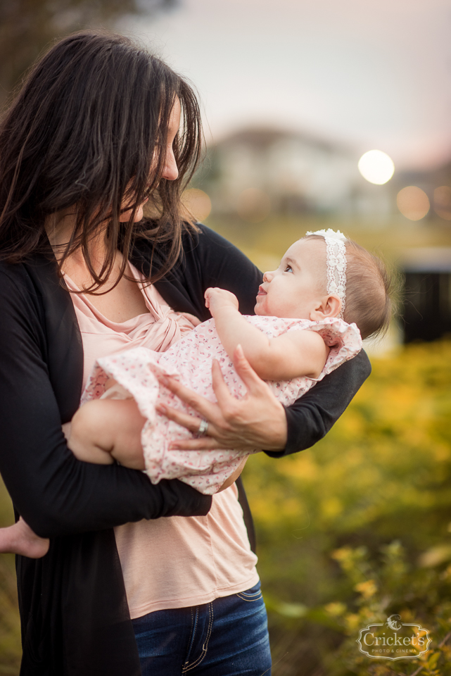 winter garden family newborn photography