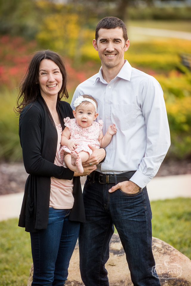 winter garden family newborn photography